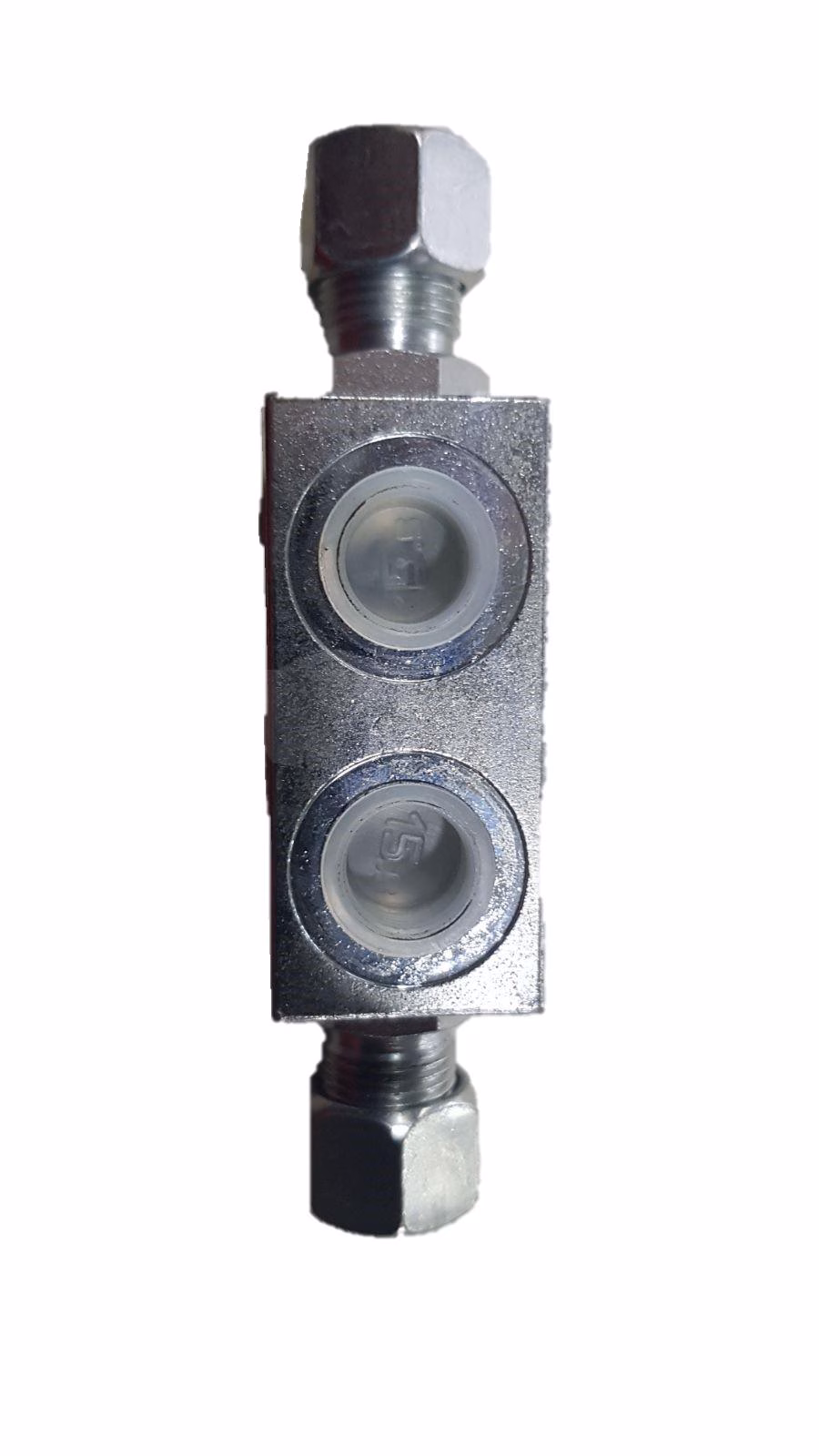VALVULA DOBLE PILOTADA MACHO 18MM TOPAVI 2 Válvula doble pilotada macho 18mm TP303