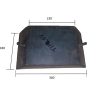 TACO FRONTAL PINZA CANGREJO/TENAZA 355X180X60