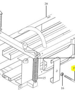 MANIVELA LATERAL PRESION CAMARA WELGER