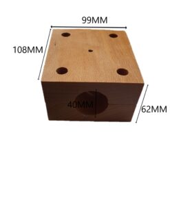 COJINETE DE MADERA CON CASQUILLO
