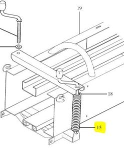 MUELLE VARILLA 14MM -70X350MM WELGER