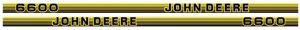 JUEGO PEGATINAS 6600 JOHN DEERE