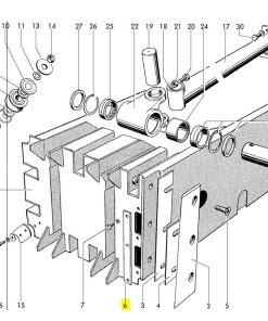CHAPA REGISTRO PISTON WELGER