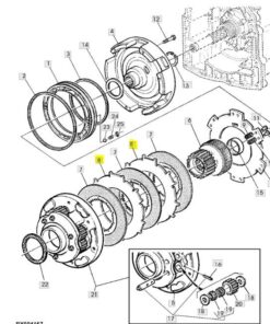 PLATO DE EMBRAGUE JOHN DEERE