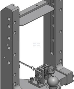 Enganche corredera K80 390mm S32