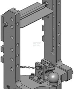 Enganche corredera K80 390mm S32