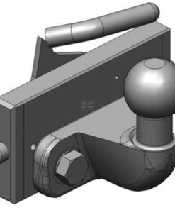 Enganche de bola K50 160 mm