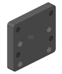 Placa de atornillar