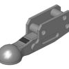 Ojal de remolque K80® Krone Titan, XL, XXL Remolque enganche superior