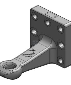 Ojal de remolque Ø40 mm 145 x 145 opción con casquillo DIN 11026