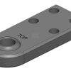 Ojal de remolque 70 x 70 Besson Cat. 3 Ø39 mm