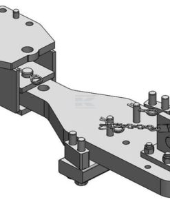 Barra tracción alta resistencia K80® Steyr Terrus / Case Optum / NH-T7 HD SET