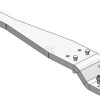 Heavy Duty Drawbar K80® Cat. 3, suitable for John Deere 8RT 8320RT, 8345RT, 8370RT