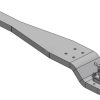 Barra tracción alta resistencia K80® JD 8RT 8320RT, 8345RT, 8370RT Cat. 4 gekröpft