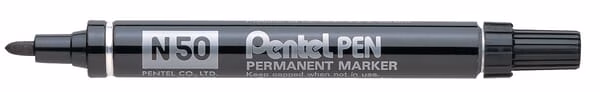Rotulador N50 negro Pentel