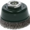 Cepillo de alambre de copa M14 60 mm, de acero inoxidable