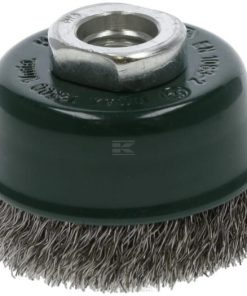 Cepillo de alambre de copa M14 60 mm, de acero inoxidable