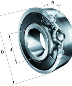 Deep groove ball bearing 100x180x34mm INA/FAG