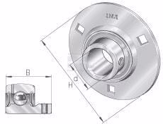 Brida de palier MSB