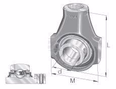 Rodamiento tensor cpl. 3 Rodamiento tensor cpl.