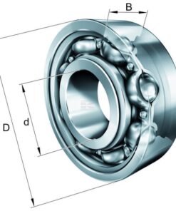 Deep groove ball bearing 85x180x41mm INA/FAG