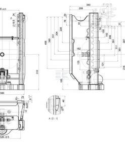 Soporte de cojinete K80