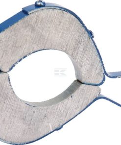 Tope profund. alum. 7 mm azul