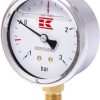 Manómetro glicerina 1/4" 63 mm