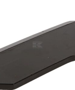 Hoja de corte ancha izquierda, placas de carburo de 4 orificios