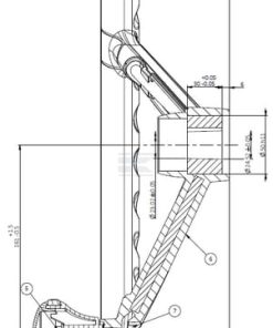 Volante Ø380mm PP017, PVC 6 Volante Ø380mm PP017, PVC