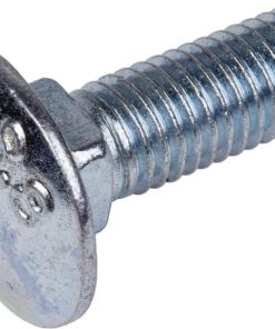Tornillo de copa cuadrada, 10 x 30, galvanizado 8.8