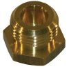 Tapón de latón 1/2" 2 Tapón de latón 1/2"