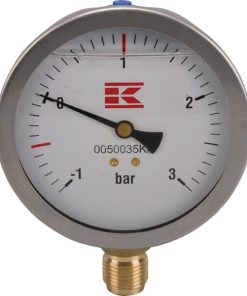 Manómetro glicerina 1/2" 100 mm