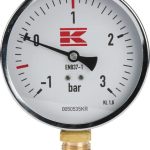 Manómetro 1/2" 100 mm