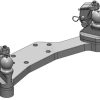 Dirección forzada K50® R/L con soporte descendente para 60-65 mm