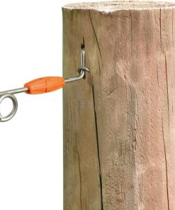 Aisl. ojal 160mm, poste madera