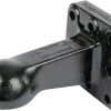 K80 towing eye with flange