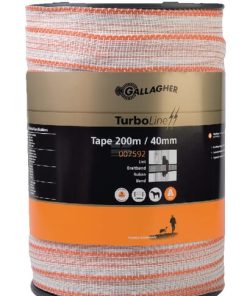 Cinta ancha TurboLine blanca 40 mm 200 m