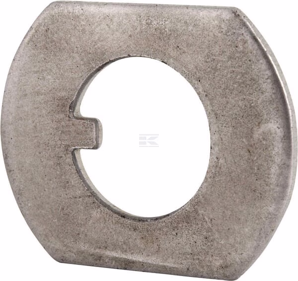 Arandela, espaciador del eje del muñón de la rueda delantera, para C-330, C-360, C-385 1 Washer, front wheel stub axle spacer, for C-330, C-360, C-385