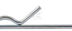 Protection of transport hitch pin for C-385