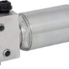 Hydraulic manifold of front drive, electromagnetic, for C-385