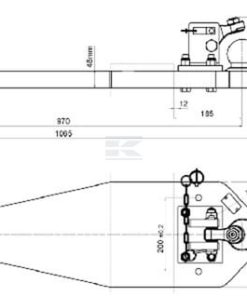 Placa de soporte K80