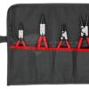 Juego de alicates para circlips, 4 piezas