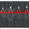 Juego de alicates para circlips, 8 piezas