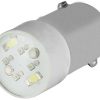 Bombilla LED 24V BA9s blanco New-Elfin