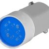 Bombilla LED 240V BA9s azul New-Elfin