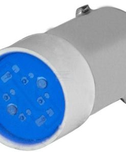 Bombilla LED 240V BA9s azul New-Elfin