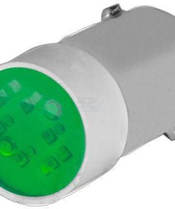 Bombilla LED 24V BA9s verde New-Elfin