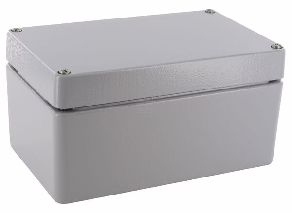 Carcasa, aluminio 120x220x80mm