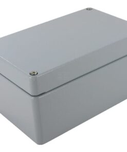 Carcasa, aluminio 120x122x80mm